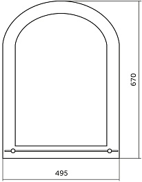 Mixline Зеркало Престиж Соло 49.5 – фотография-2